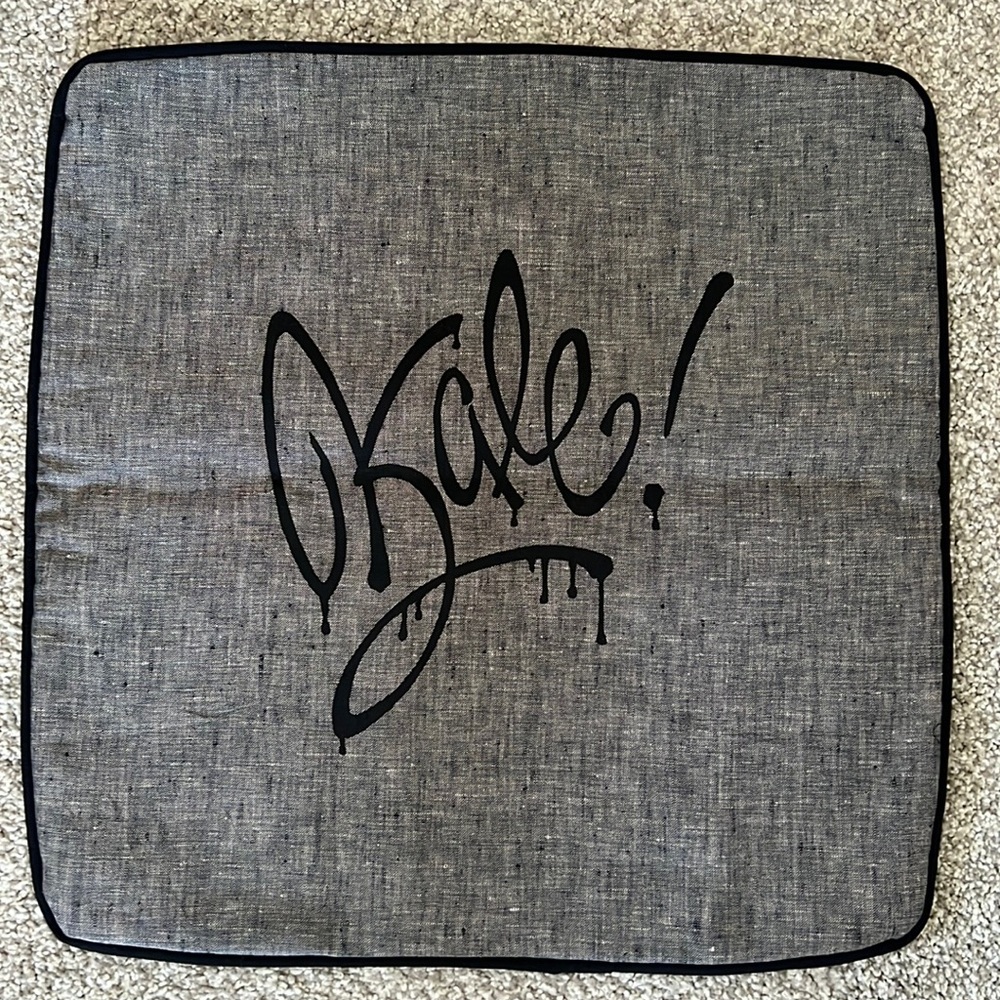 Kale! Vegan Throw Pillow Cover NEW